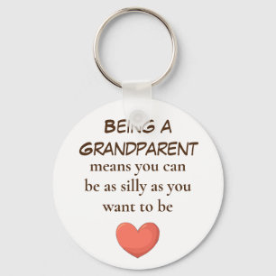 Porte-clés Être Un Grand-Parent porte - clé