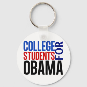 Porte-clés Étudiants universitaires pour Obama