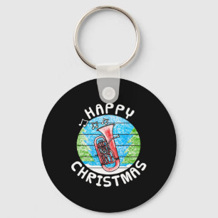 Porte-clés Euphonium Christmas Br Musicien Musique Enseignant