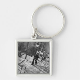 Porte-clés Europe, France, Paris, Montmartre : Matin sur
