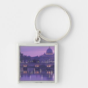 Porte-clés Europe, Italie, Rome. Saint-Pierre et Ponte Sant