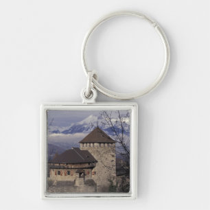 Porte-clés Europe, Liechtenstein, Vaduz. Château de Vaduz,