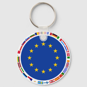 Porte-clés European Union Flags