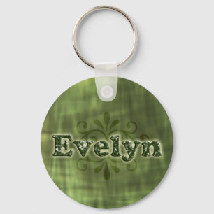 Porte-clés Evelyn verte