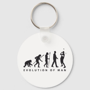 Porte-clés evolution badminton