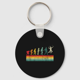 Porte-clés Évolution du badminton - Volant amateur de sports 