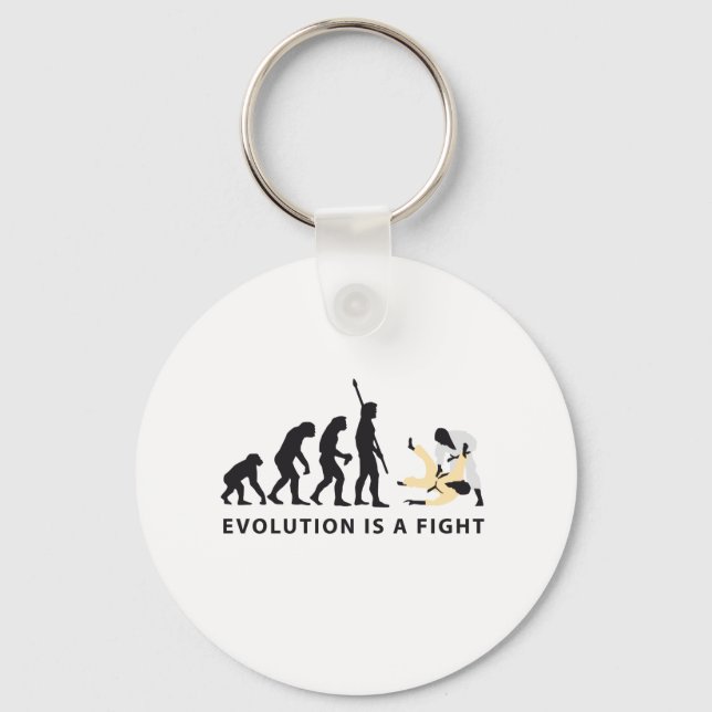 Porte-clés Evolution judo (Recto)