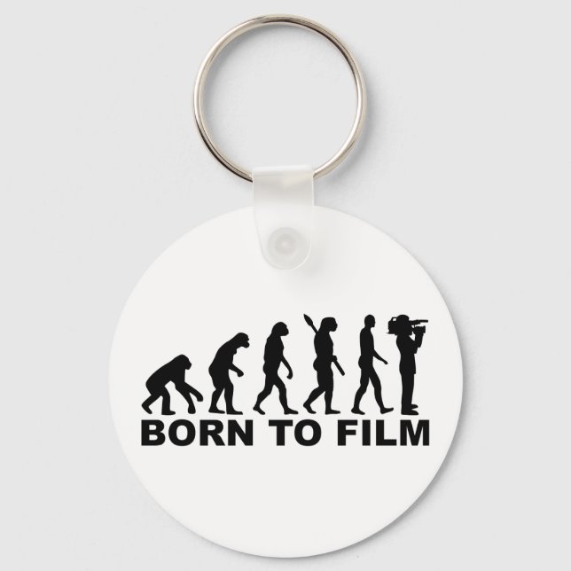 Porte-clés Evolution Né du cinéma (Recto)