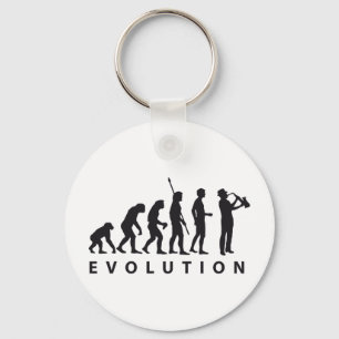 Porte-clés evolution saxophon