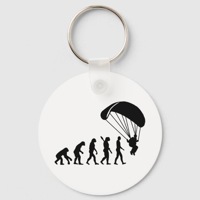 Porte-clés Evolution Skydiving (Recto)