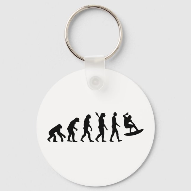 Porte-clés Evolution surf (Recto)