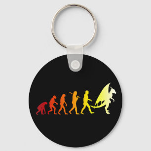 Porte-clés Évolution velue