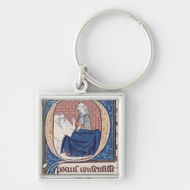 Porte-clés Examen d'un patient (Devant)