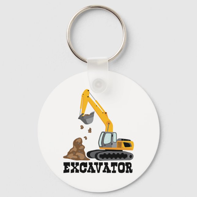 Porte-clés Excavateur (Recto)