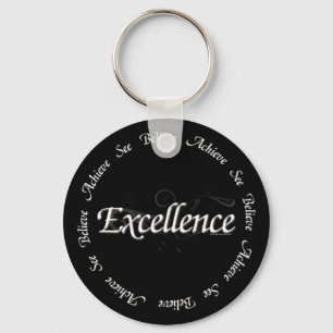 Porte-clés Excellence - voir croire atteindre