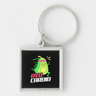 Porte-clés Exercice cardio Avocado