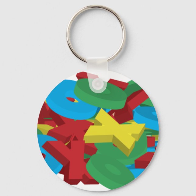 Porte-clés Exes et Ohs (Recto)