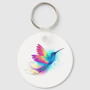 Porte-clés Exotic Rainbow Hummingbird