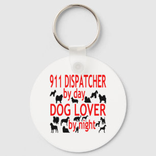 Porte-clés Expéditeur Amoureux des chiens 911