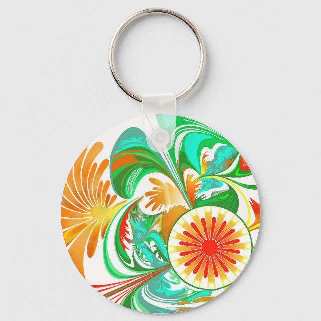 Porte-clés Explosion de Citrus (Recto)