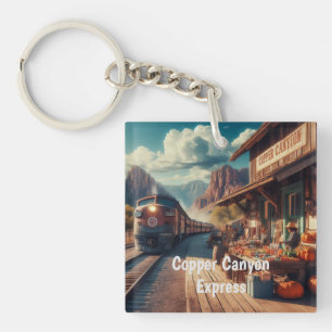 Porte-clés Express de canyon de cuivre