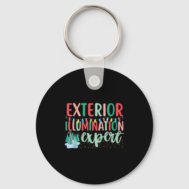 Porte-clés Exterior Illumination Expert Funny Christmas Light (Recto)