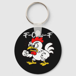 Porte-clés F-Caw-F Classique Créatif Décontracté
