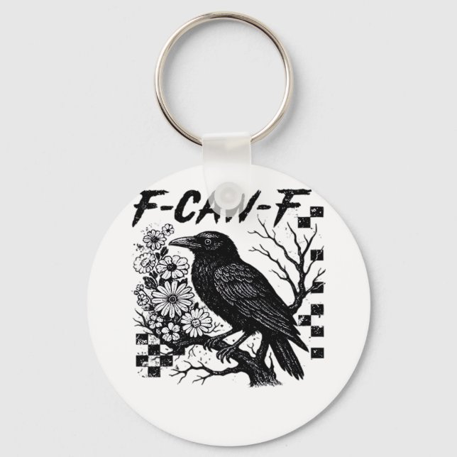 Porte-clés F-Caw-F Halloween Bird (Recto)
