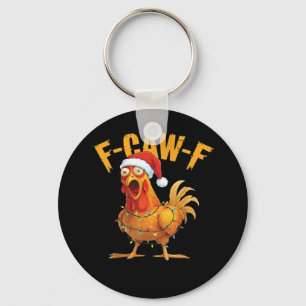 Porte-clés F-Caw-F Poulet de Noël Essentiel