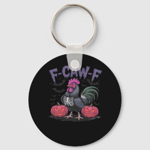 Porte-clés F Caw F Poulet Drôle Classique Style Simple Propre