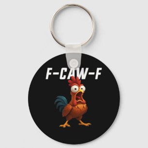 Porte-clés F-Caw-F Poulet Drôle Poulet F-Caw-F Équipement Rét
