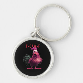 Porte-clés F-Caw-F-Poulet Essentiel Esthétique Unique