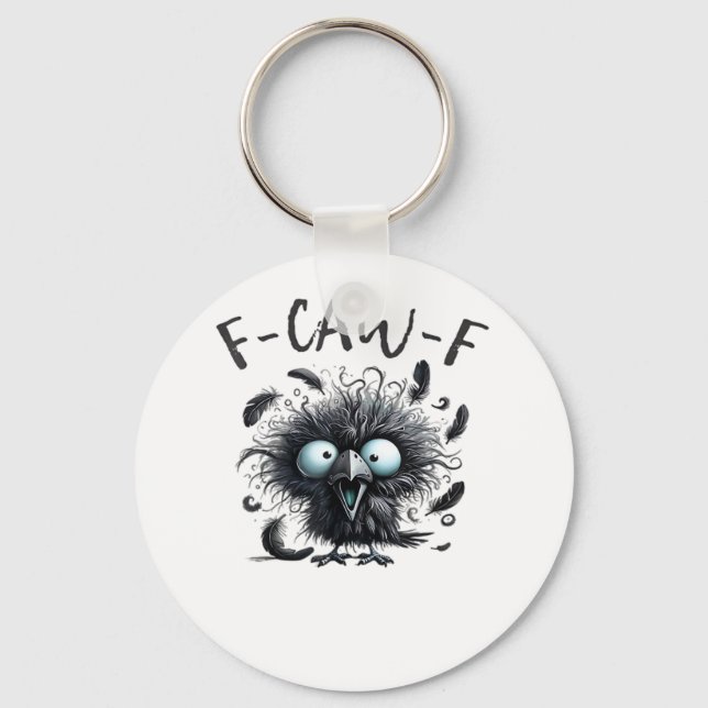 Porte-clés F Caw F Retro Classic Style (Recto)