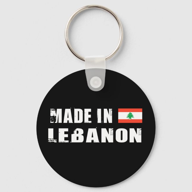 Porte-clés Fabriqué au Liban (Recto)