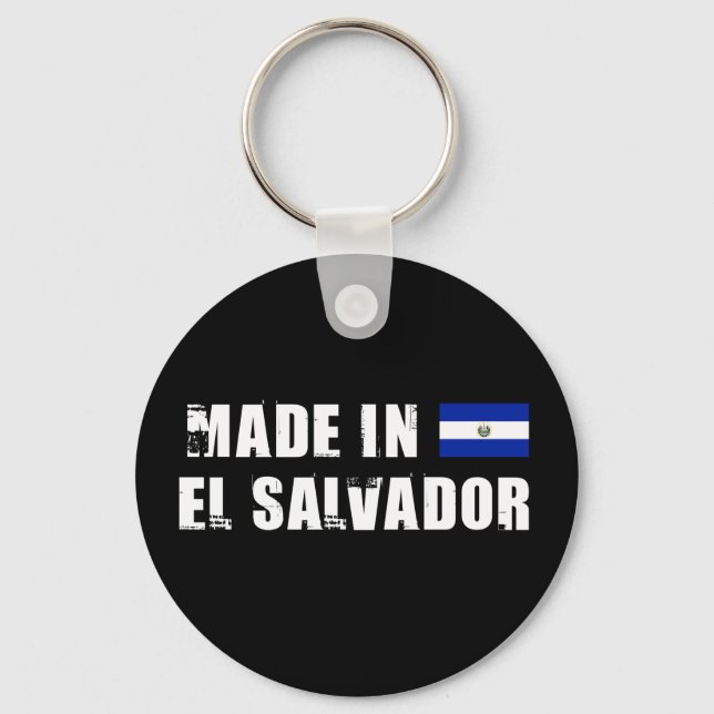 Porte-clés Fabriqué au Salvador (Recto)