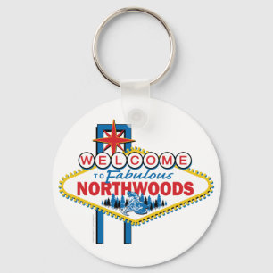 Porte-clés Fabuleux-Nord-Woods
