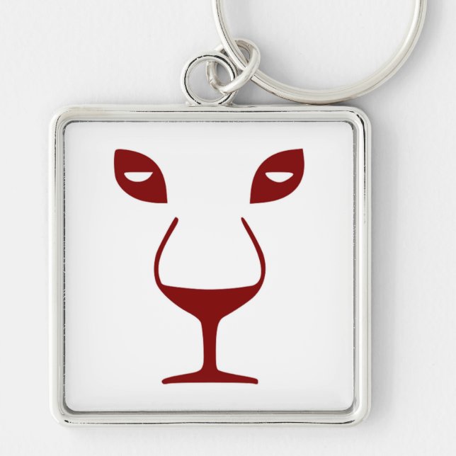 PORTE-CLÉS FACE AU VIN (Devant)