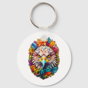 Porte-clés Face d'aigle