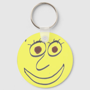 Porte-clés Faces amusantes Porte - clé