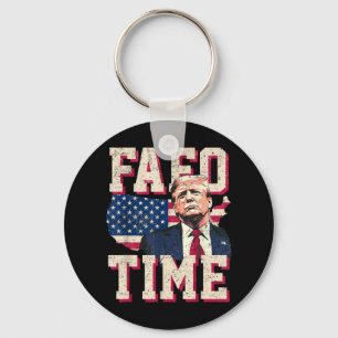 Porte-clés Fafo Trump Drapeau drôle