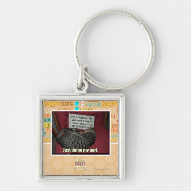 Porte-clés Faire juste ma cloison (Devant)