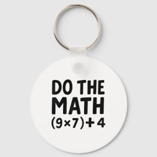 Porte-clés Faire l'équation mathématique Action de grâce Ense