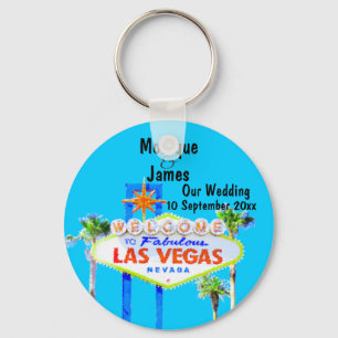 Porte-clés Faire-part de mariage Las Vegas