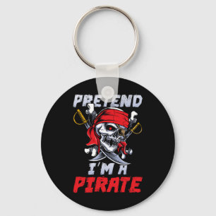 Porte-clés Faire semblant d'être un costume de pirate Fun Hal