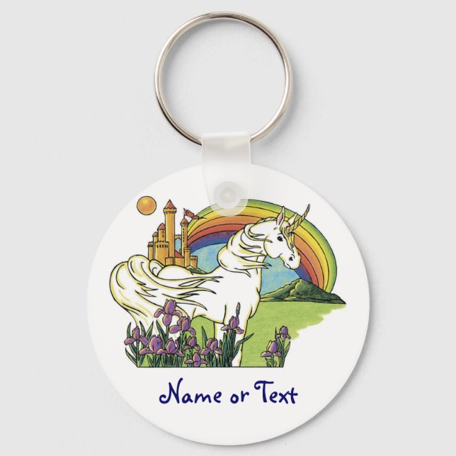 Porte-clés Fairytale Unicorn (Recto)