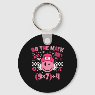 Porte-clés Fais Le Calcul Six Sept 76 Mème Saint-Valentin Mat