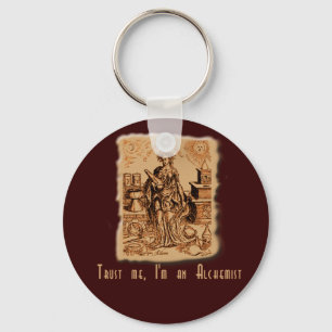 Porte-clés Faites-moi confiance je suis un alchimiste !