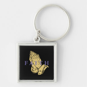 Porte-clés Faith Hands of Prayer Keychain