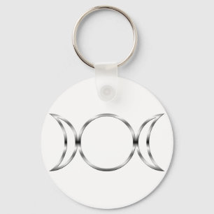 Porte-clés Falln Pagan Triple Goddess Symbol