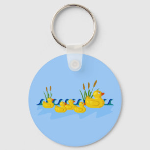 Porte-clés Famille Duck